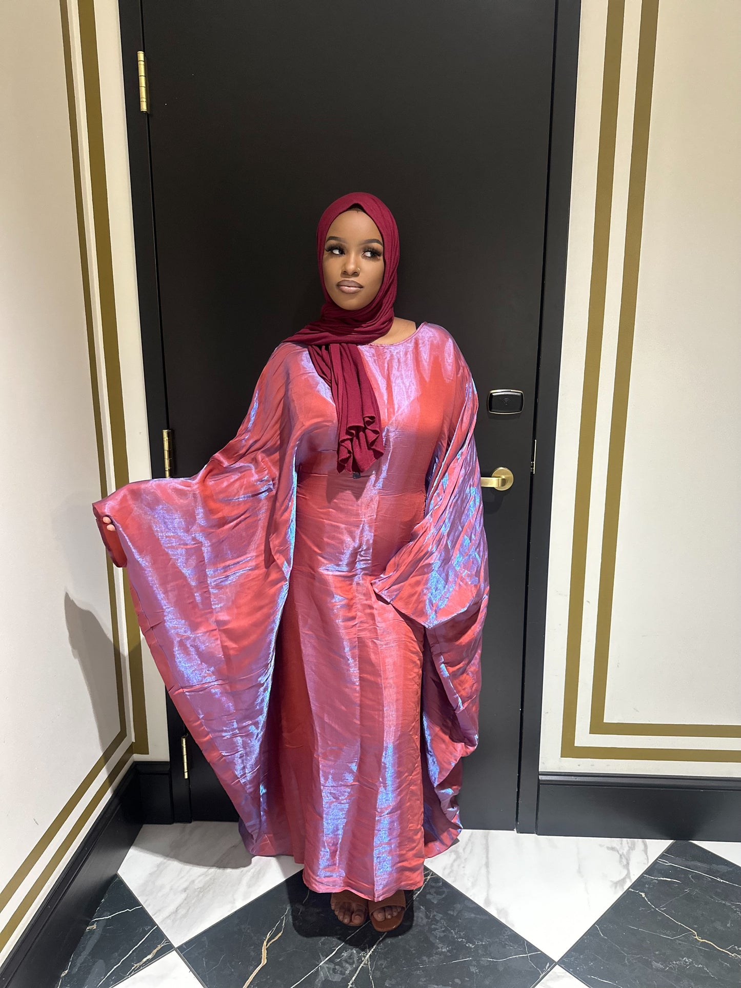 ZARA RED KAFTAN