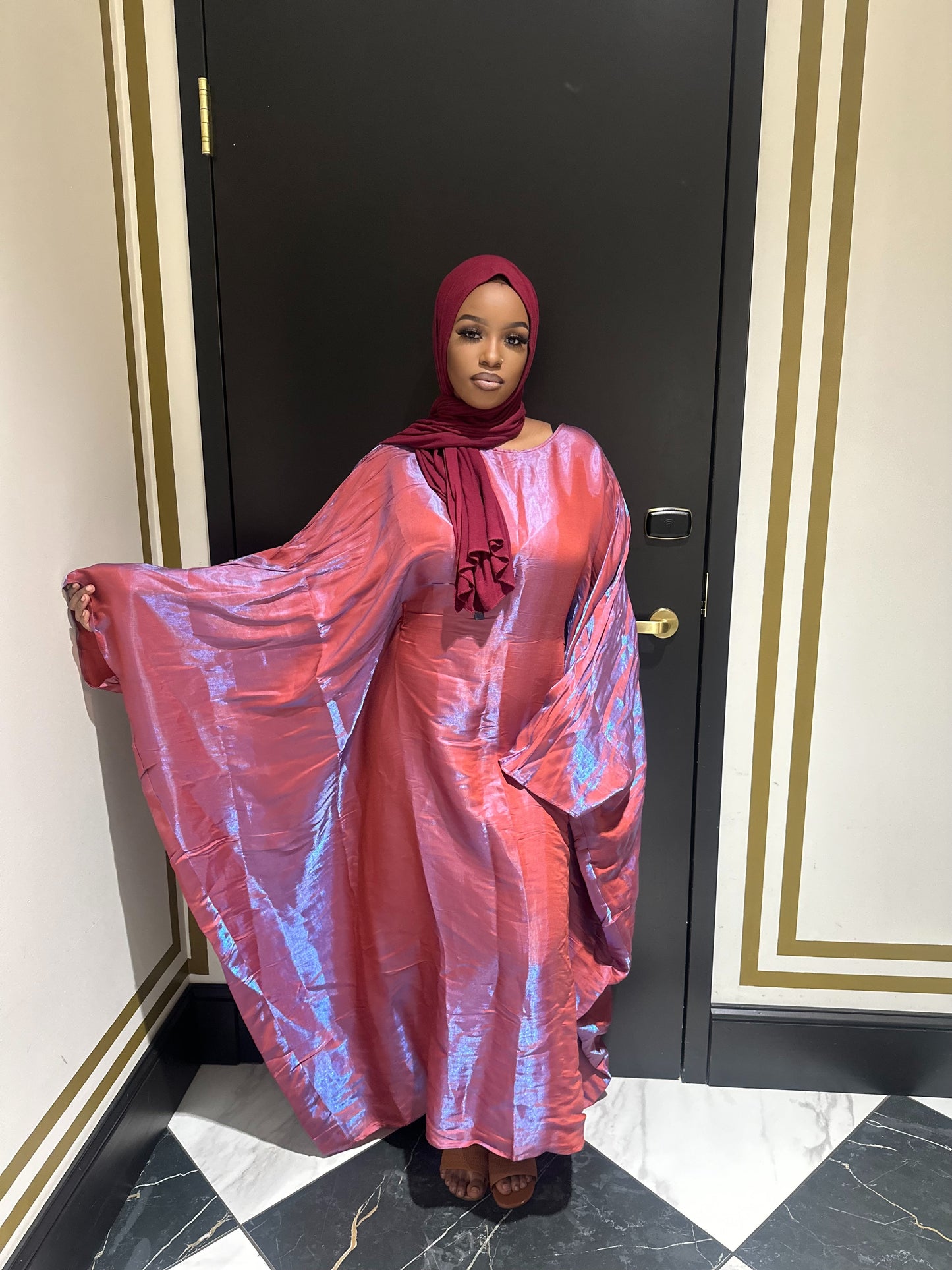 ZARA RED KAFTAN